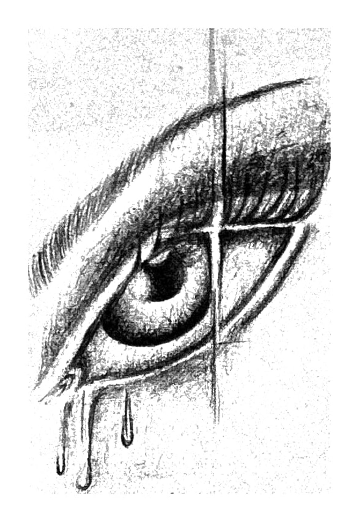 Tearful Eye Fine Line