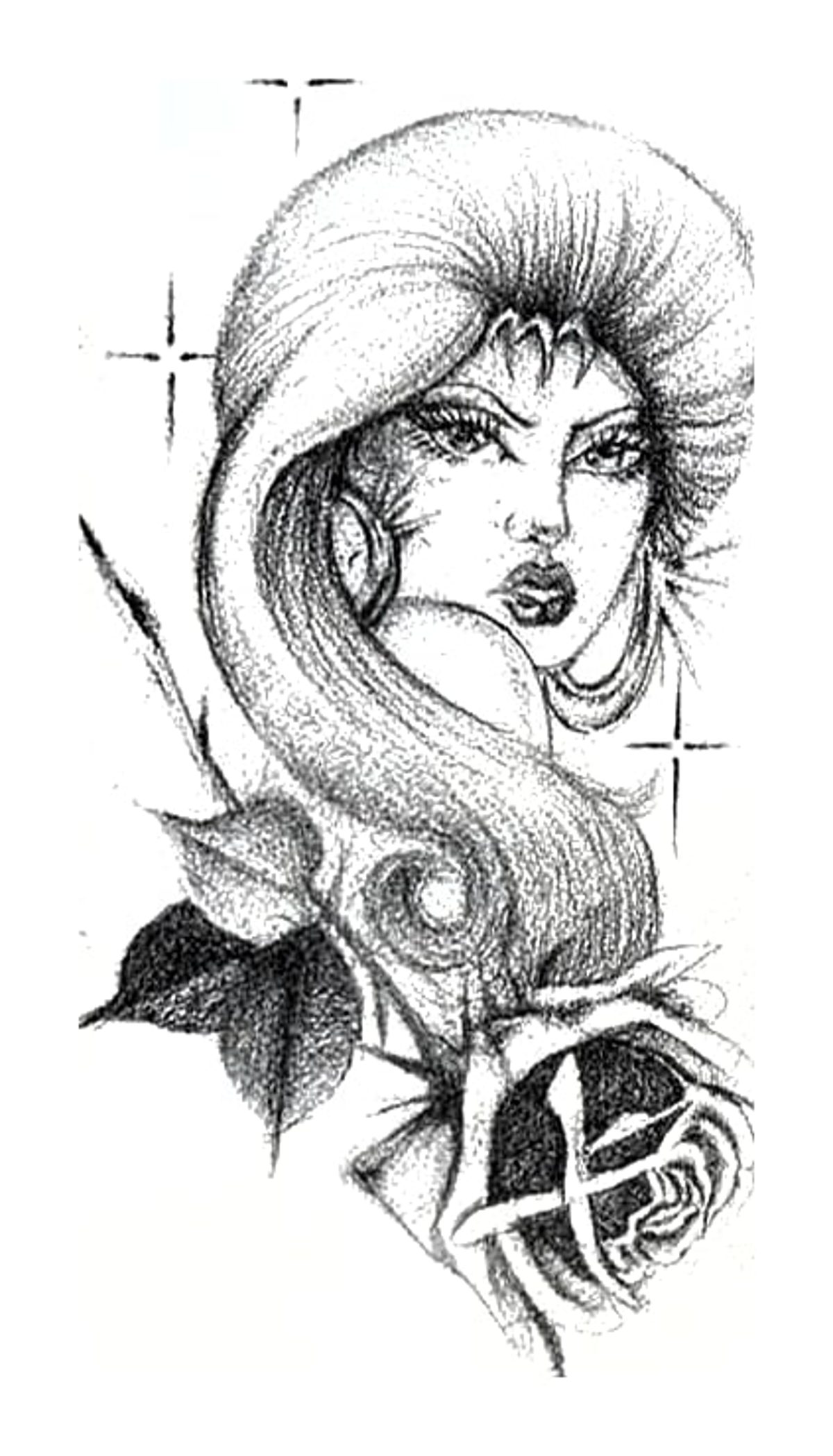 Mystical Femme with Rose