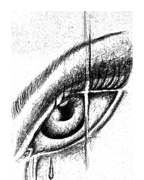 Eyes flash