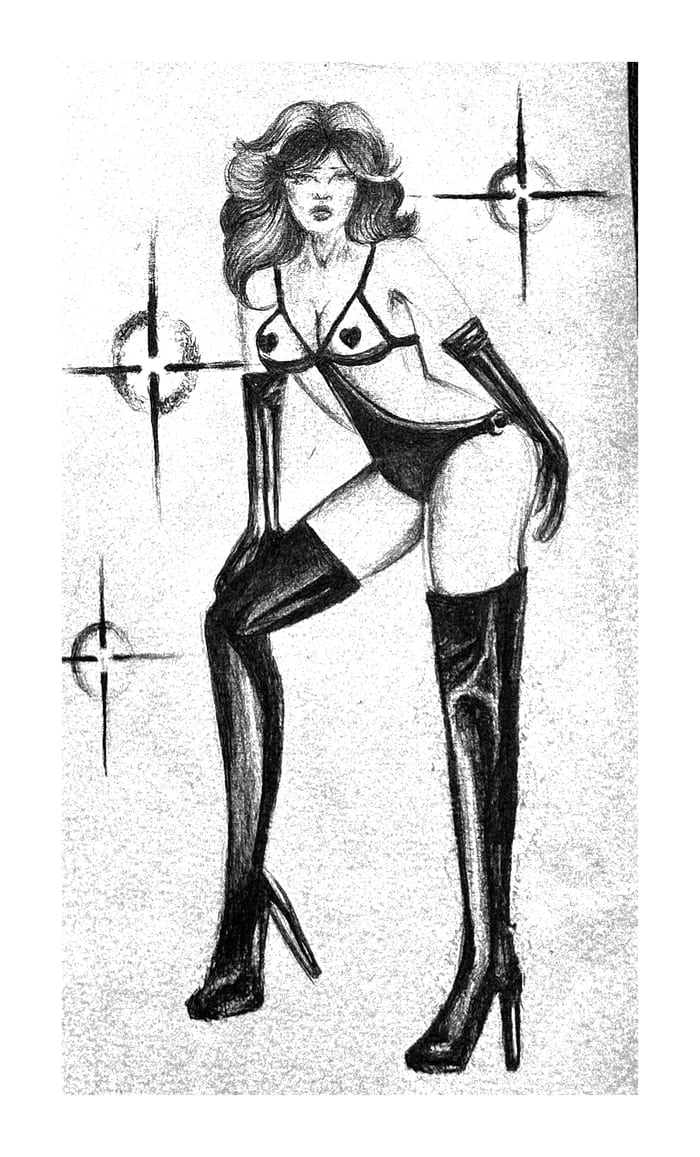 Retro Pin-Up Femme Fatale