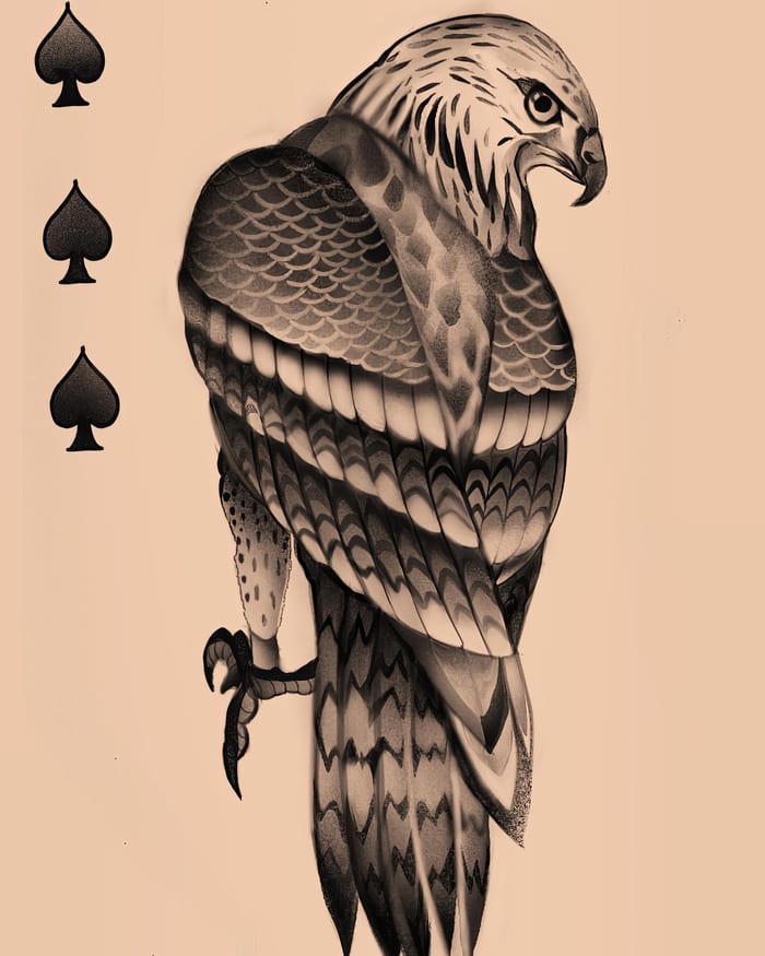 Digital tattoo art by Natasha Smith