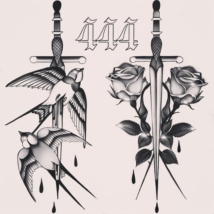 Digital tattoo art by Natasha Smith