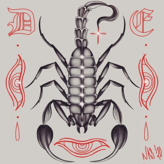 Digital tattoo art by Natasha Smith