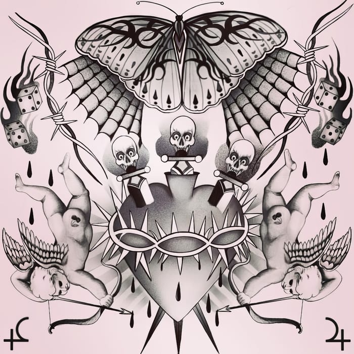 Digital tattoo art by Natasha Smith