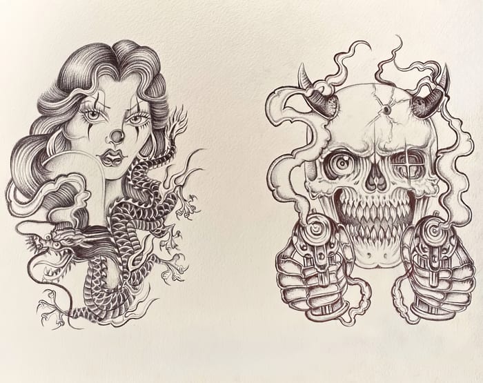 Drawing by Natasha Smith
