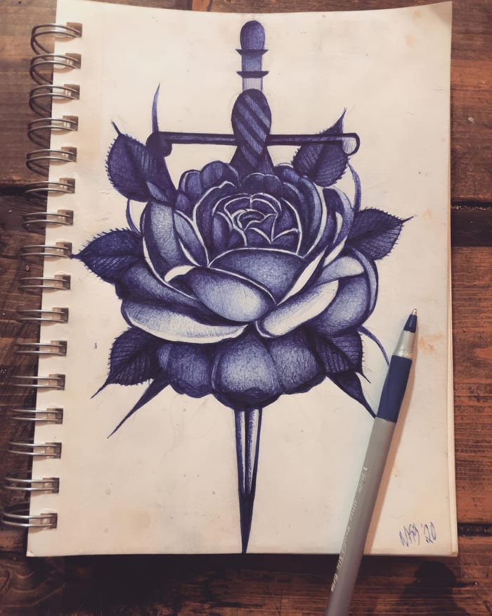 Drawing by Natasha Smith