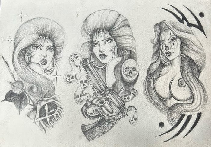 Drawing by Natasha Smith
