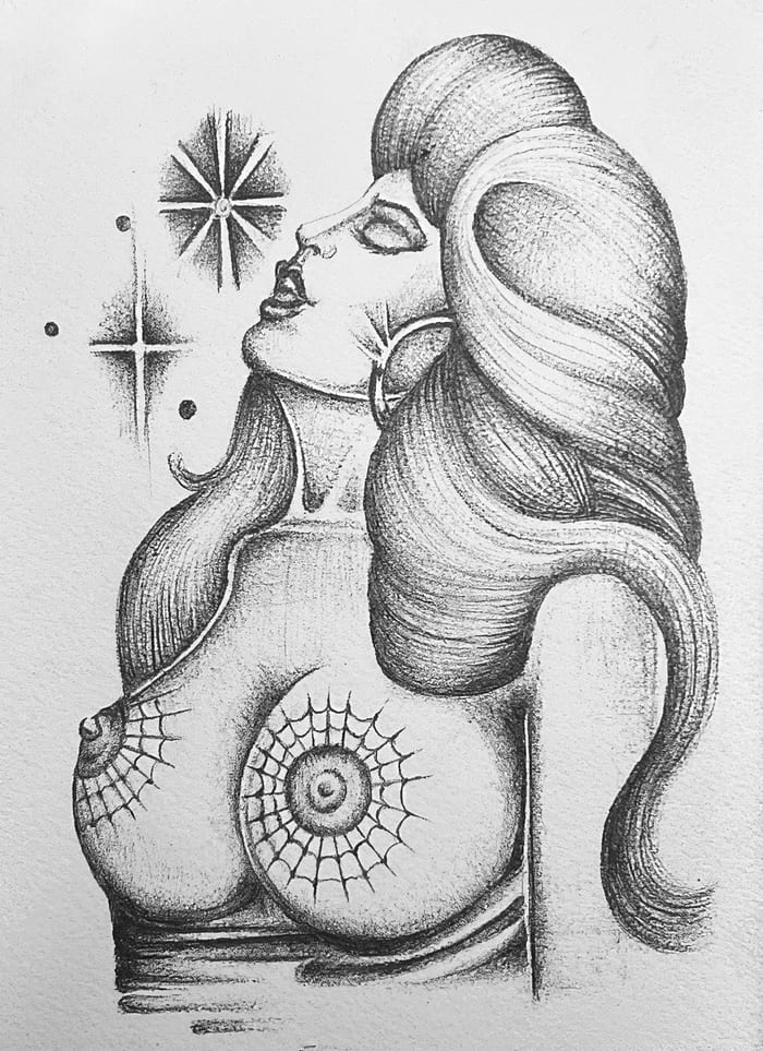 Drawing by Natasha Smith