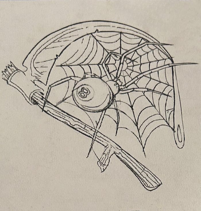 Tattoo linework by Natasha Smith